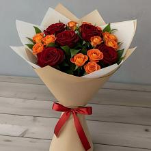 Букет Любовь и восторг в Дружинино