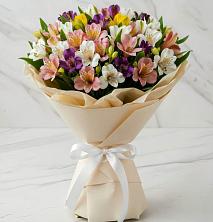 Букет цветов из:  Альстромерии в Дружинино