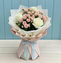 Букет цветов из:  Розы в Дружинино