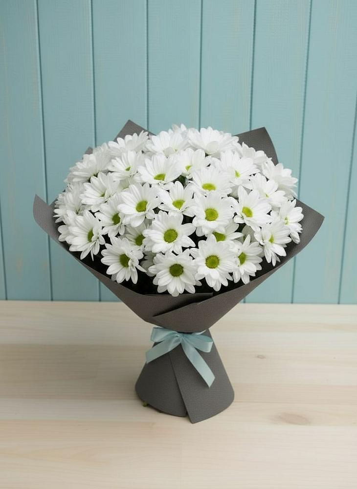 Букет цветов из: Хризантемы в Дружинино