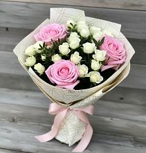 Букет цветов из:  Розы в Дружинино