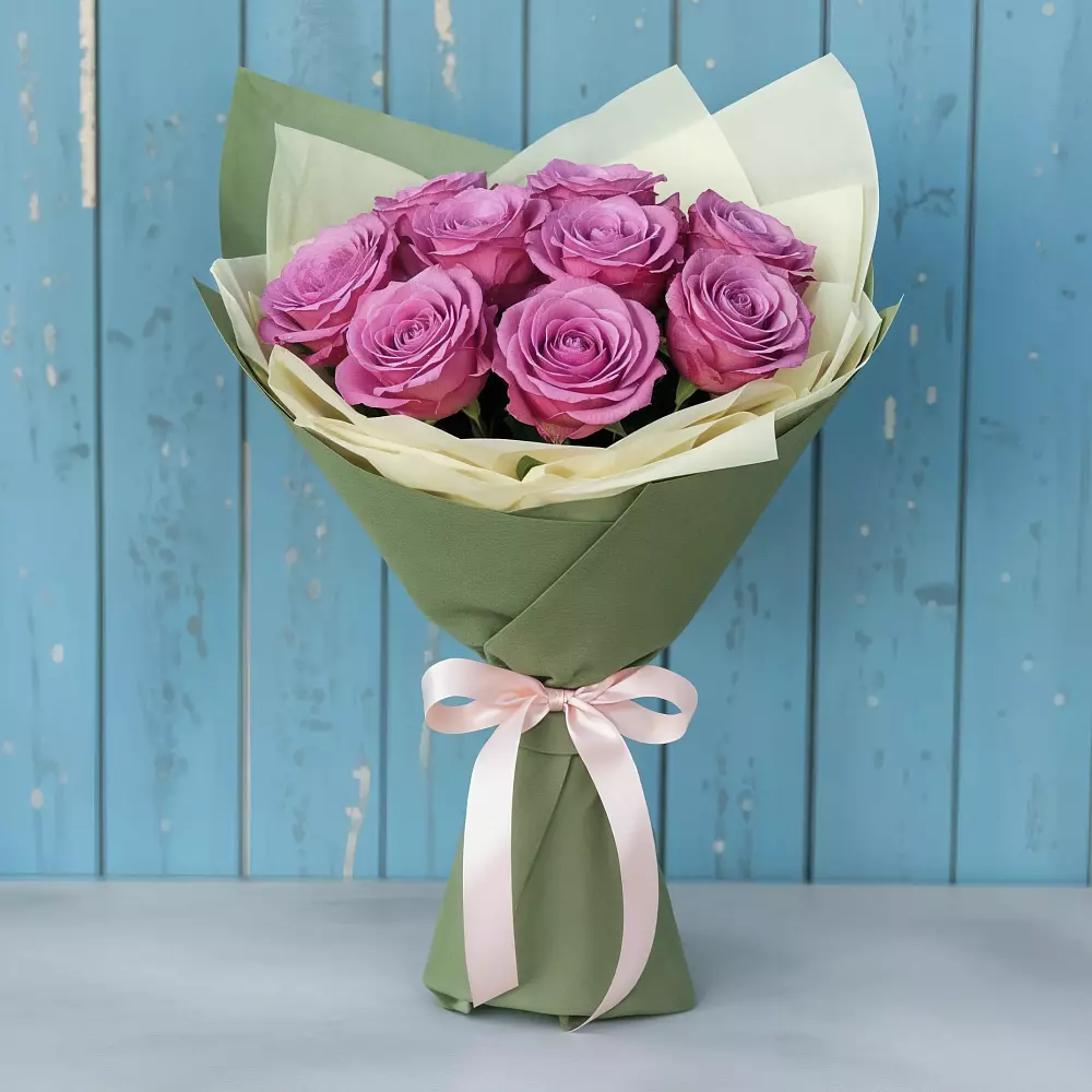 Букет Розы Фёрст Леди в Дружинино