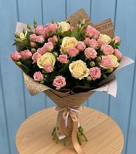 Букет цветов из:  Розы в Дружинино